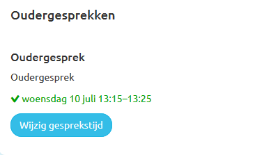 Oudergesprek